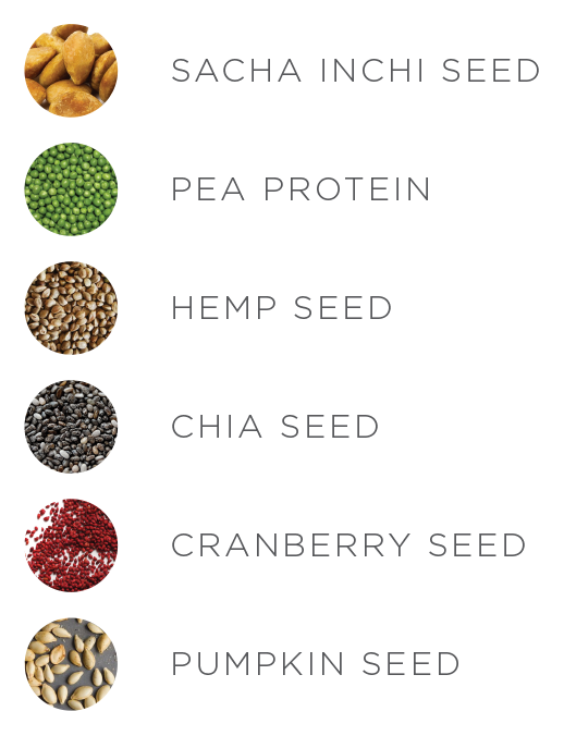 Rain Form Protein Seed Supplement Ingredients